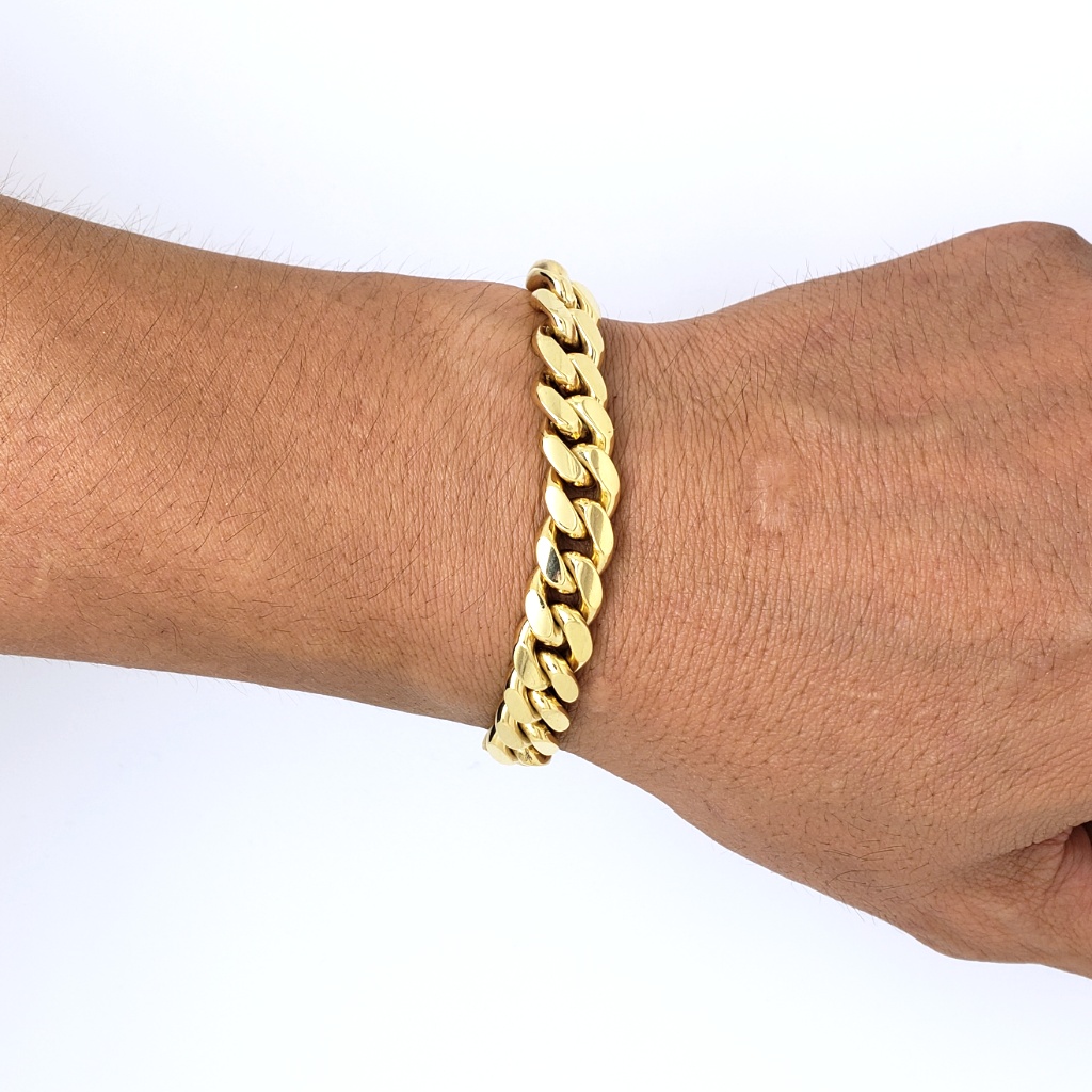 Men's 10MM Miami Cuban Link Bracelet | Ryu's Jewelry