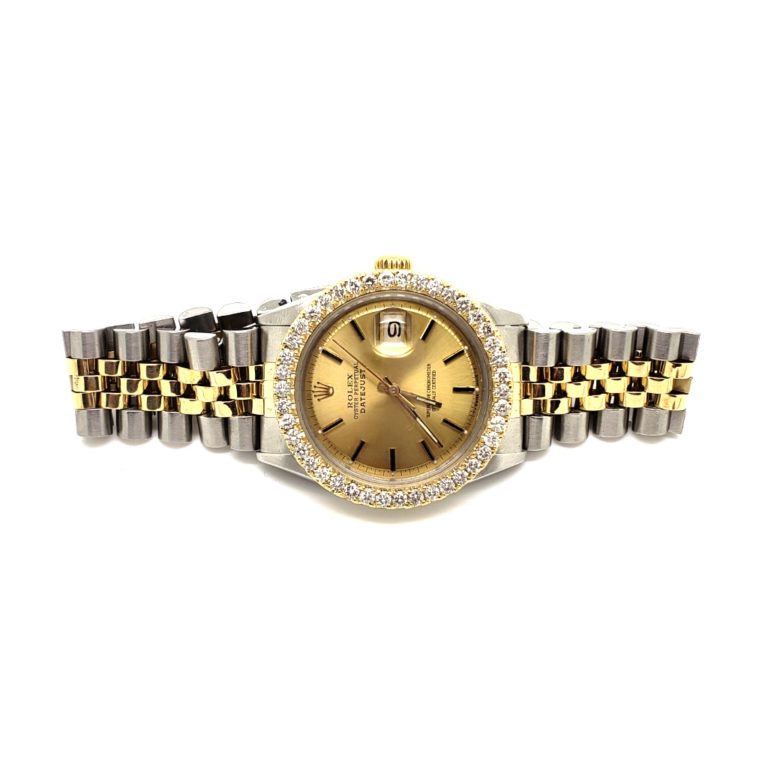 rolex datejust 1601 two tone